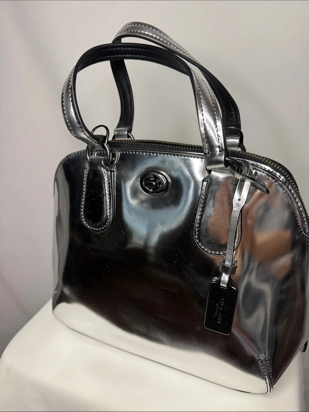 Coach Prince Street Mini Satchel & Matching Accordion Zip Wallet Bundle Set